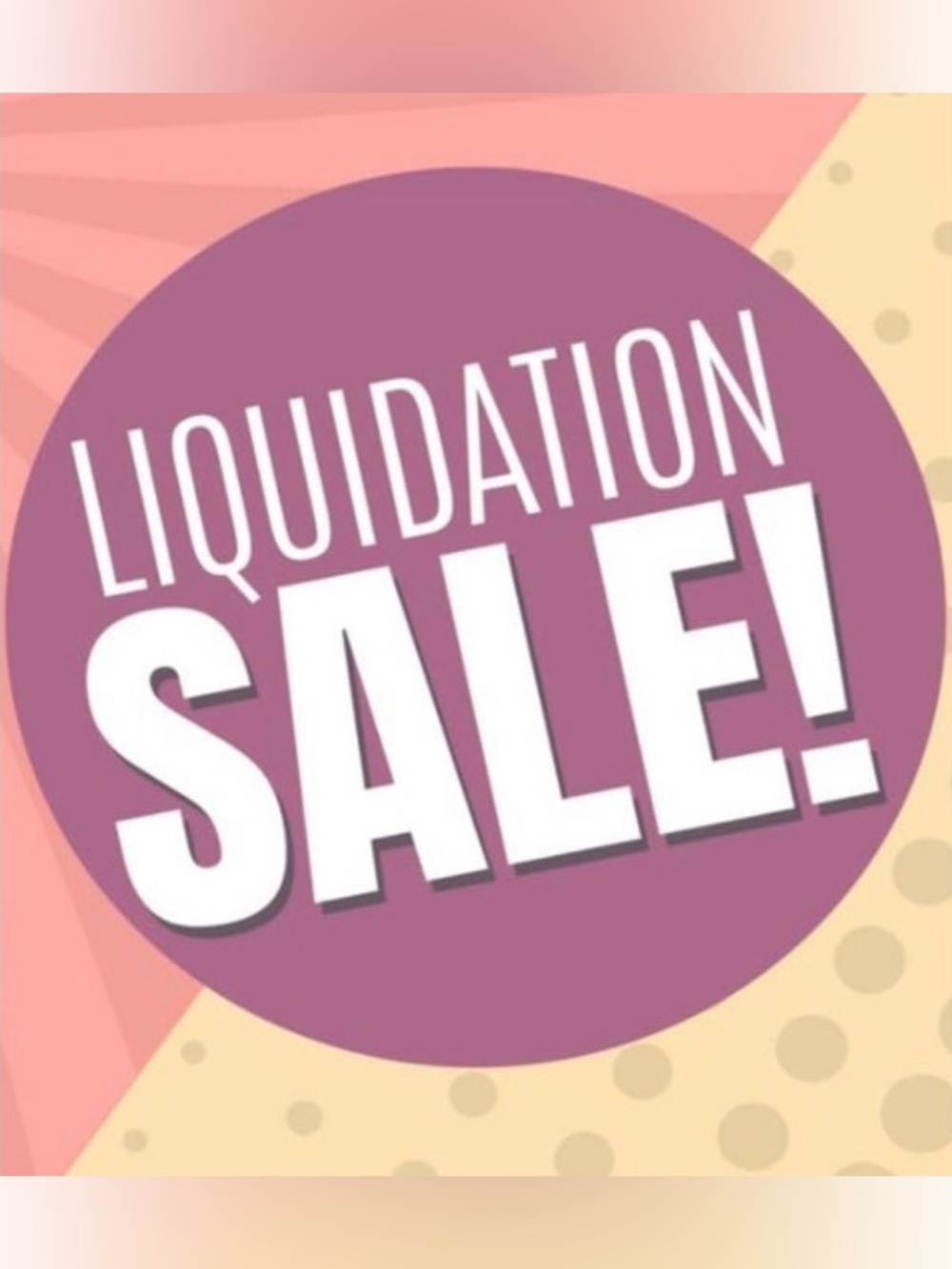Liquidation Sale-  🔴 7 for $20